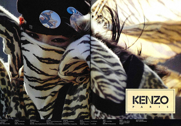 Kenzo campaign 1983